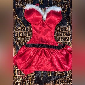 Sexy Santa Lingerie Outfit❄️